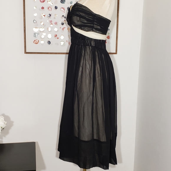 ABS strapless cocktail dress size 4 - Picture 6 of 6